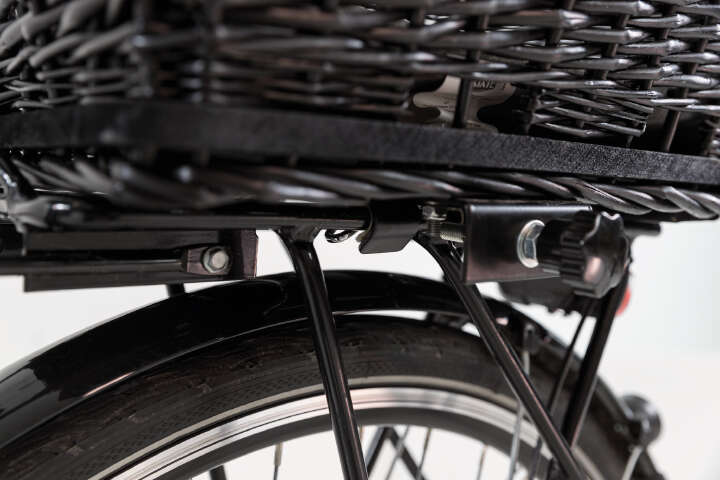 TRIXIE Fahrradkorb mit Gitter für Hunde